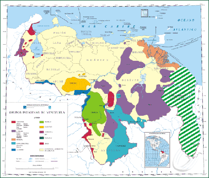 Mapas de venezuela señalando sus limites - Imagui