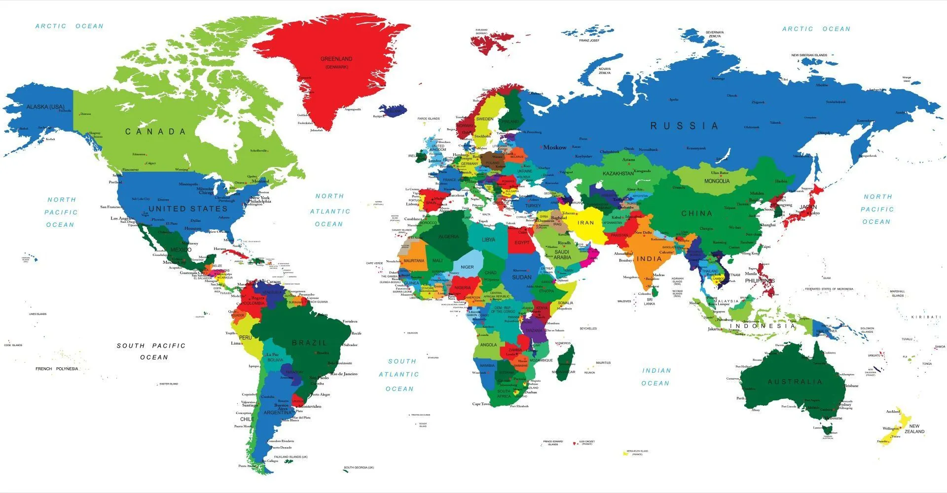 Mappe del Mondo ▷ le 22 Cartine che Spiegano il Mondo