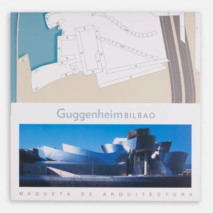 Maqueta edificio Guggenheim Bilbao | Guggenheim Bilbao tienda online de  diseño y arte