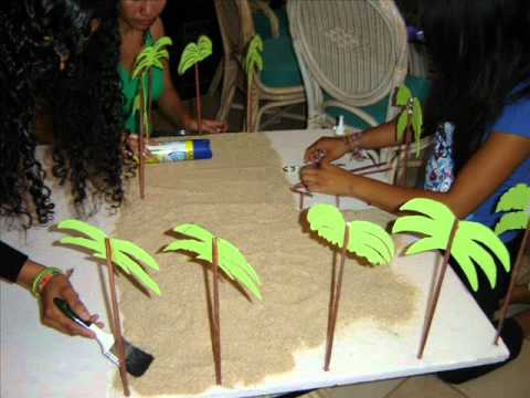 Como hacer la maqueta de La playa de la Concha | Youtube