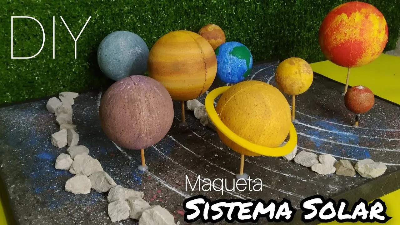 Maqueta del Sistema Solar 