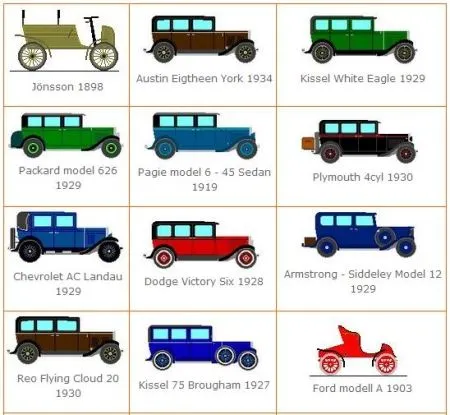 maquetas y dioramas de papel gratis : Autos para maquetas de ...