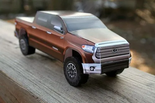 maquetas y dioramas de papel gratis : Recortable Camioneta Toyota ...