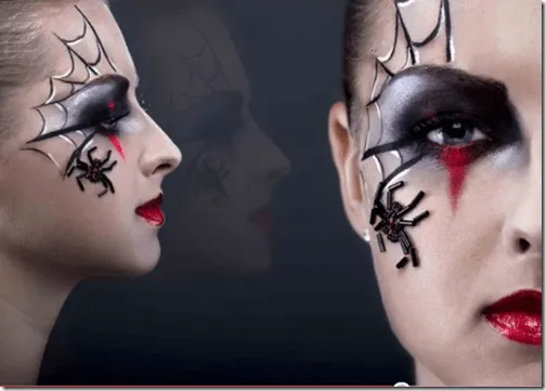 Maquillaje artístico de Halloween para niños - Imagui