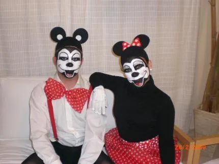Maquillaje de Mickey Mouse - Imagui