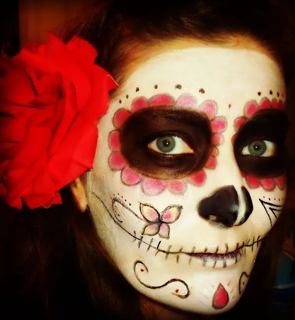 MAQUILLAJE ARTISTICO on Pinterest | Maquillaje, Halloween and Dia De