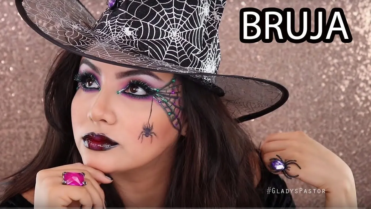 Maquillaje de BRUJA - Maquillaje para Halloween | GLADYS - YouTube