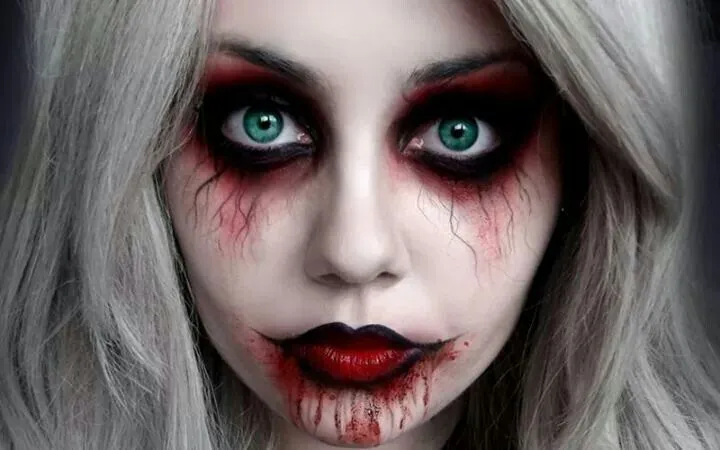 Maquillaje dia de brujas | Catrinas & halloween make up ...