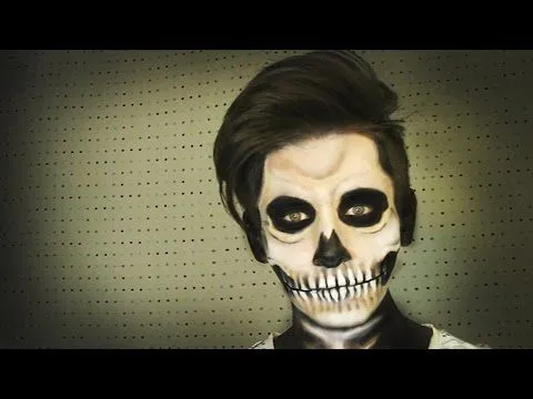 Maquillaje de Calavera / Skull Make up (Halloween) - Soy Georgio ...