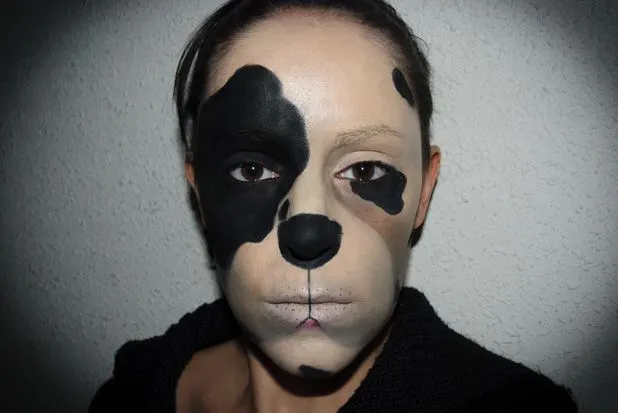 Maquillaje Carnaval 6: Perro, Carnival make up 6: Dog - SQ Beauty