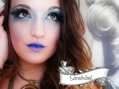 Maquillaje Carnaval Sirena - YouTube