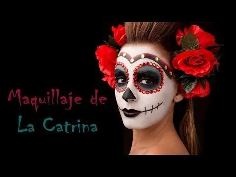 Maquillaje de La Catrina Paso a Paso - YouTube