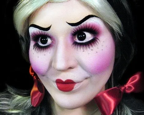 Maquillaje de fantasía para Halloween - Imagui