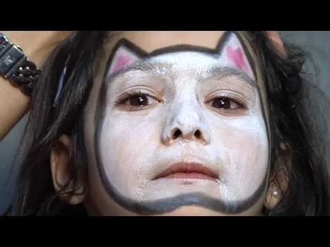 Maquillaje de fantasía de gato - YouTube