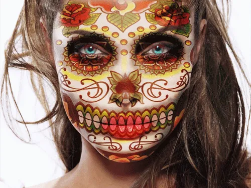 Maquillaje halloween 2014-Imagenes y dibujos para imprimir