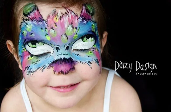 Maquillaje de Halloween artístico para tus niños - Especial ...