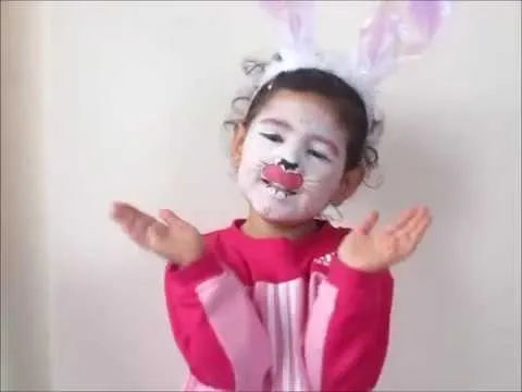 Maquillaje para Halloween Conejo ♥ ♥ ♥ - YouTube