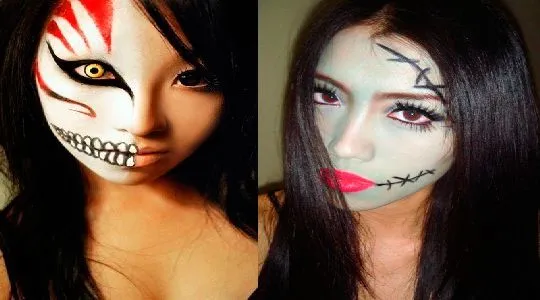 Maquillaje para Halloween | Como maquillarse ~ SACCPERUANO