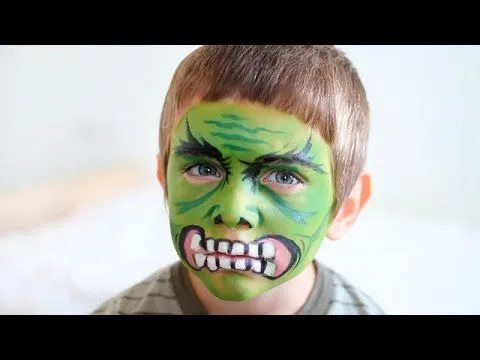 Maquillaje de Halloween para niños: Hulk - YouTube