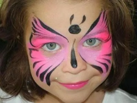 Cómo hacer un Maquillaje de mariposa para Fiestas Infantiles ...