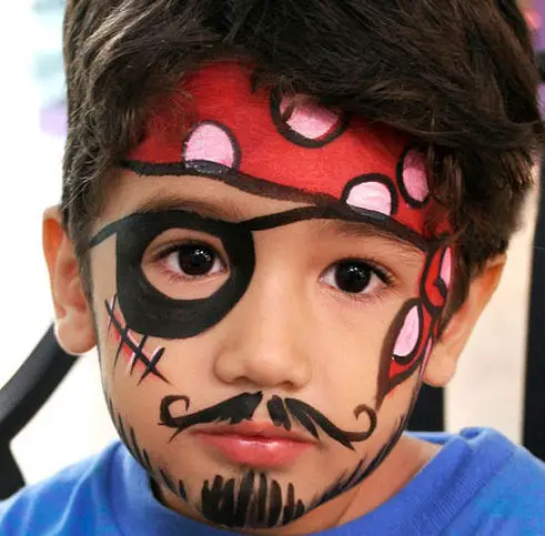 Maquillaje de pirata para niños | Manualidades ...