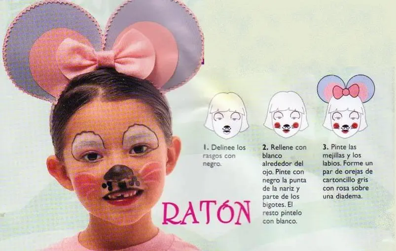 Maquillaje de Raton | Manualidades InfantilesManualidades Infantiles