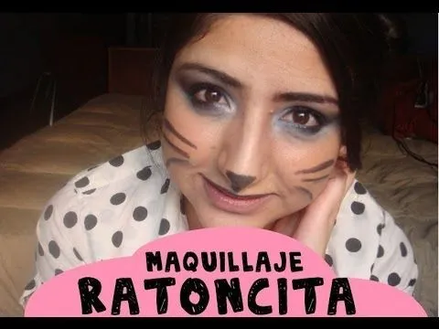 Maquillaje Ratona - - YouTube