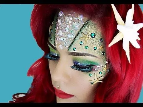 Maquillaje de Sirena Tutorial | LoLo Love - YouTube