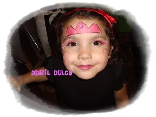 Maquillajes infantiles de Princesa - Imagui