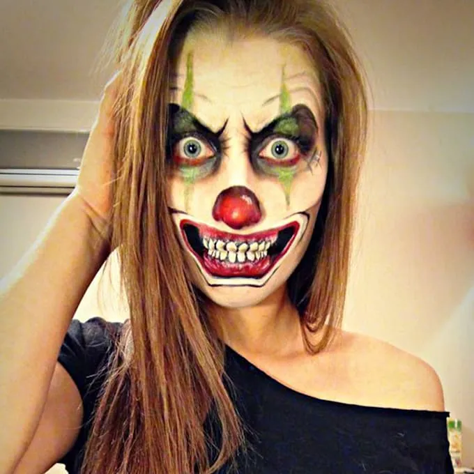 Cuatro maquillajes de payaso para un Halloween aterrador - Foto 1
