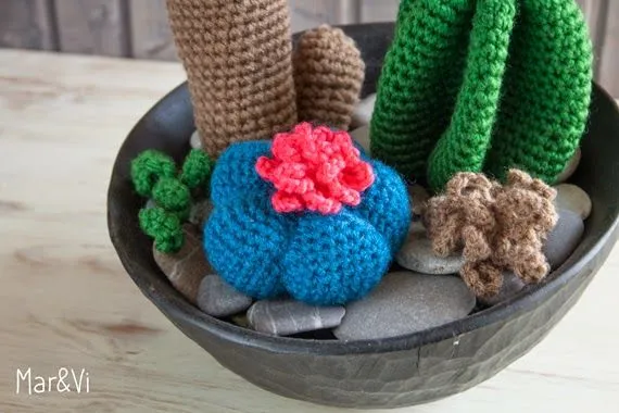 Mar&Vi Blog: Patrones amigurumi: cactus paso a paso