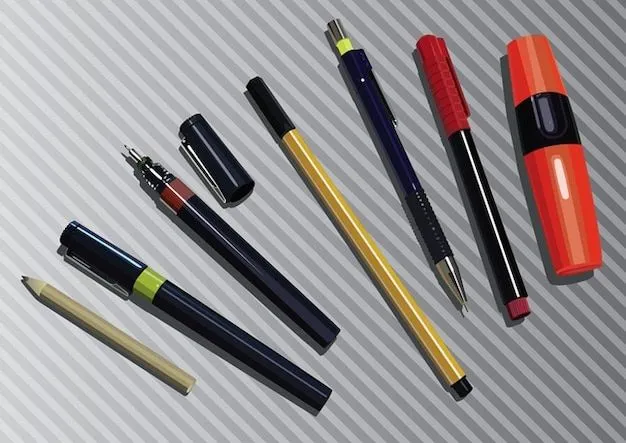 marcador, lápiz y pluma gráfica | Descargar Vectores gratis
