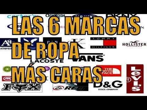 LAS 6 MARCAS DE ROPA MÁS CARAS DEL MUNDO - YouTube