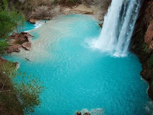 Imagenes de cascadas de agua azul con movimiento - Imagui