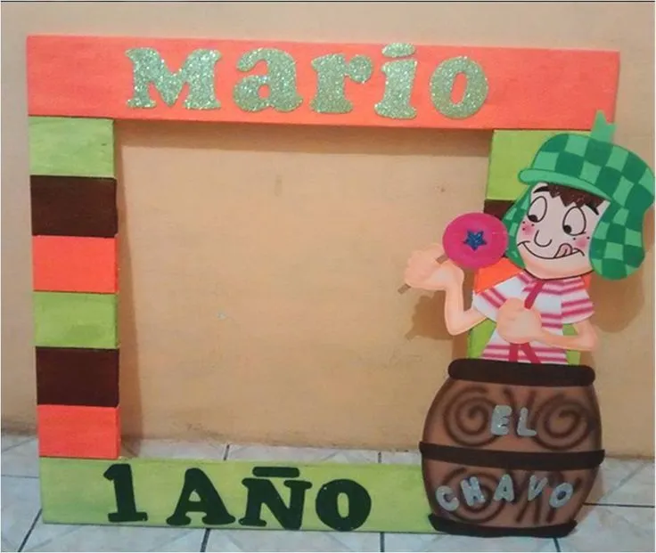 Marco del Chavo del 8. Ideas para Fiesta Infantil #Birthday ...