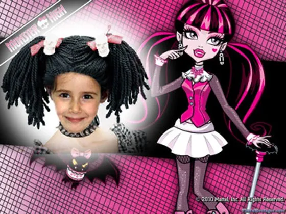 Marco para fotos de Monster High, Foto montaje infantil Monster ...