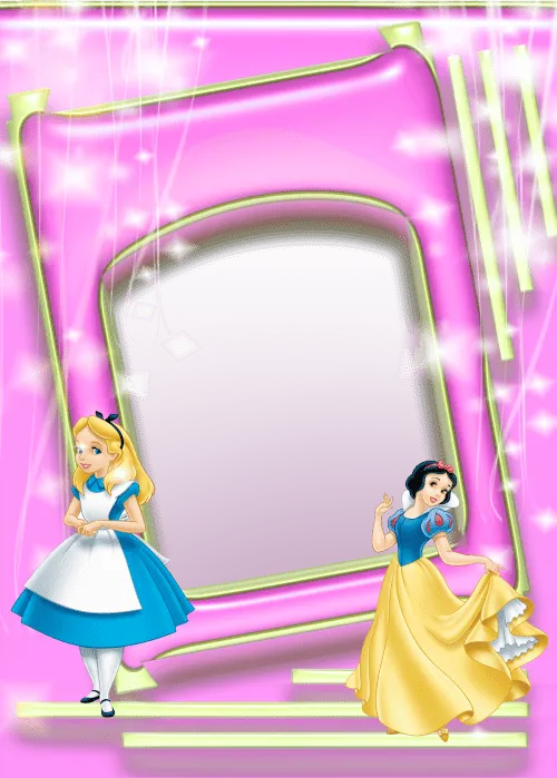 Marco para fotos de las princesas de Disney ~ Dibujos para ...
