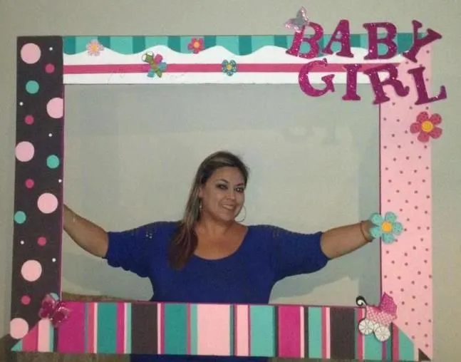 Marco personalizado baby shower | Baby shower | Pinterest | Photo ...