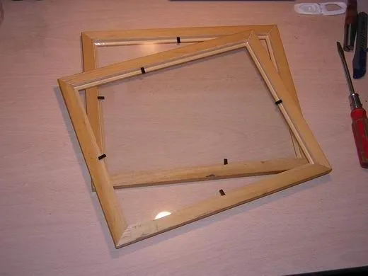 Como hacer marcos para cuadros caseros de madera | Aprender hacer ...