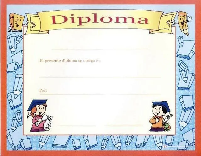 Imágenes de marcos para diploma graduación - Imagui
