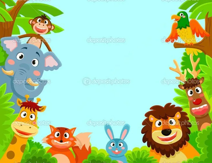 marcos para foto animales de la selva - Buscar con Google | baby ...
