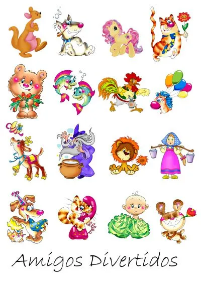 Marcos para fotos Gratis.: Cliparts Personajes Infantiles Marcos para fotos Gratis.: Cliparts Personajes Infantiles