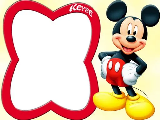 Mickey Mouse bebé marcos fotograficos - Imagui