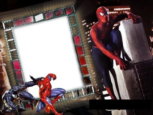 Recursos Photoshop Llanpac: Marco infantil de Spiderman para ...