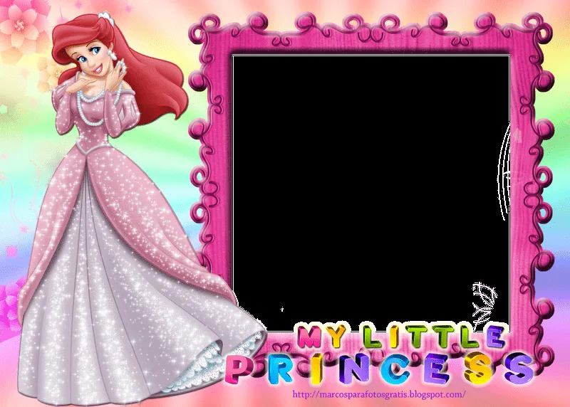 Marcos para fotos de princesas para niñas - Imagui