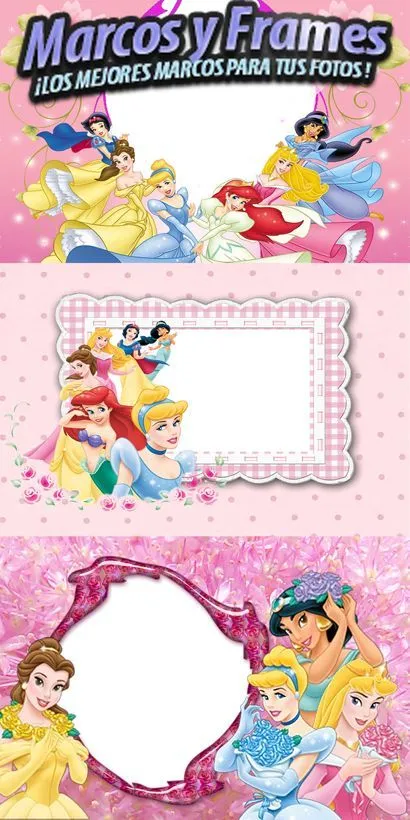 Marcos Infantiles Princesas Disney - Marcos y Frames para tus ...