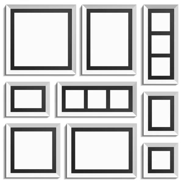 marcos modernos vacíos — Vector stock © r.Hilch #11242426