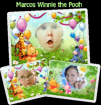 Marcos Winnie the Pooh y sus amigos [PNG/JPEG ...