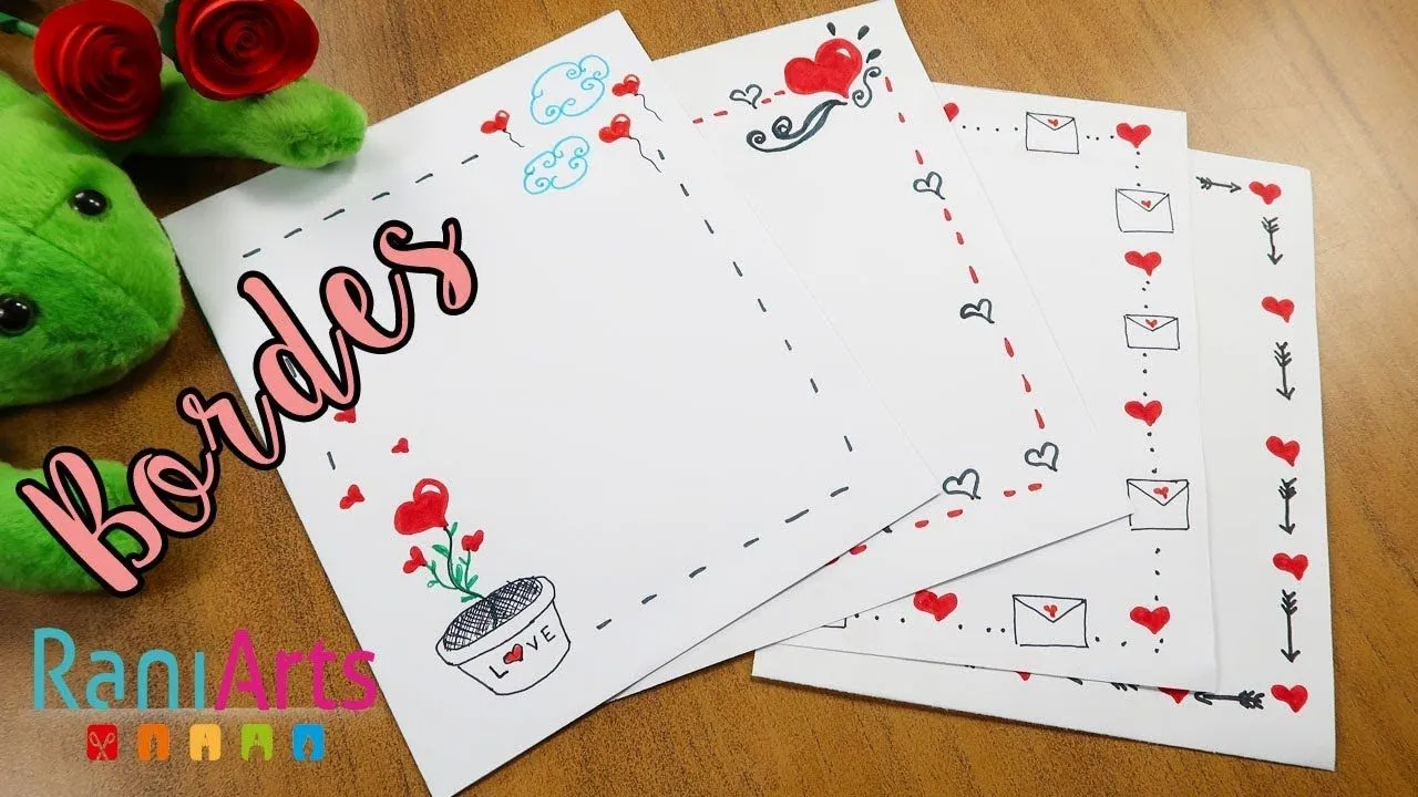 Márgenes / Bordes para cartas románticas Nivel: Cualquiera puede hacerlo! - YouTube Márgenes / Bordes para cartas románticas Nivel: Cualquiera puede hacerlo! - YouTube