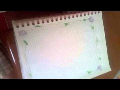 Como hacer margenes para tus cuadernos! - Youtube Downloader mp3
